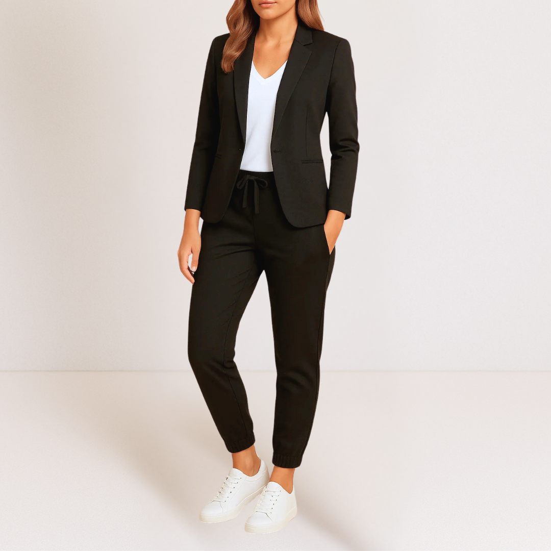 Women's Two-Piece Suit - Jacket & Matching Trousers