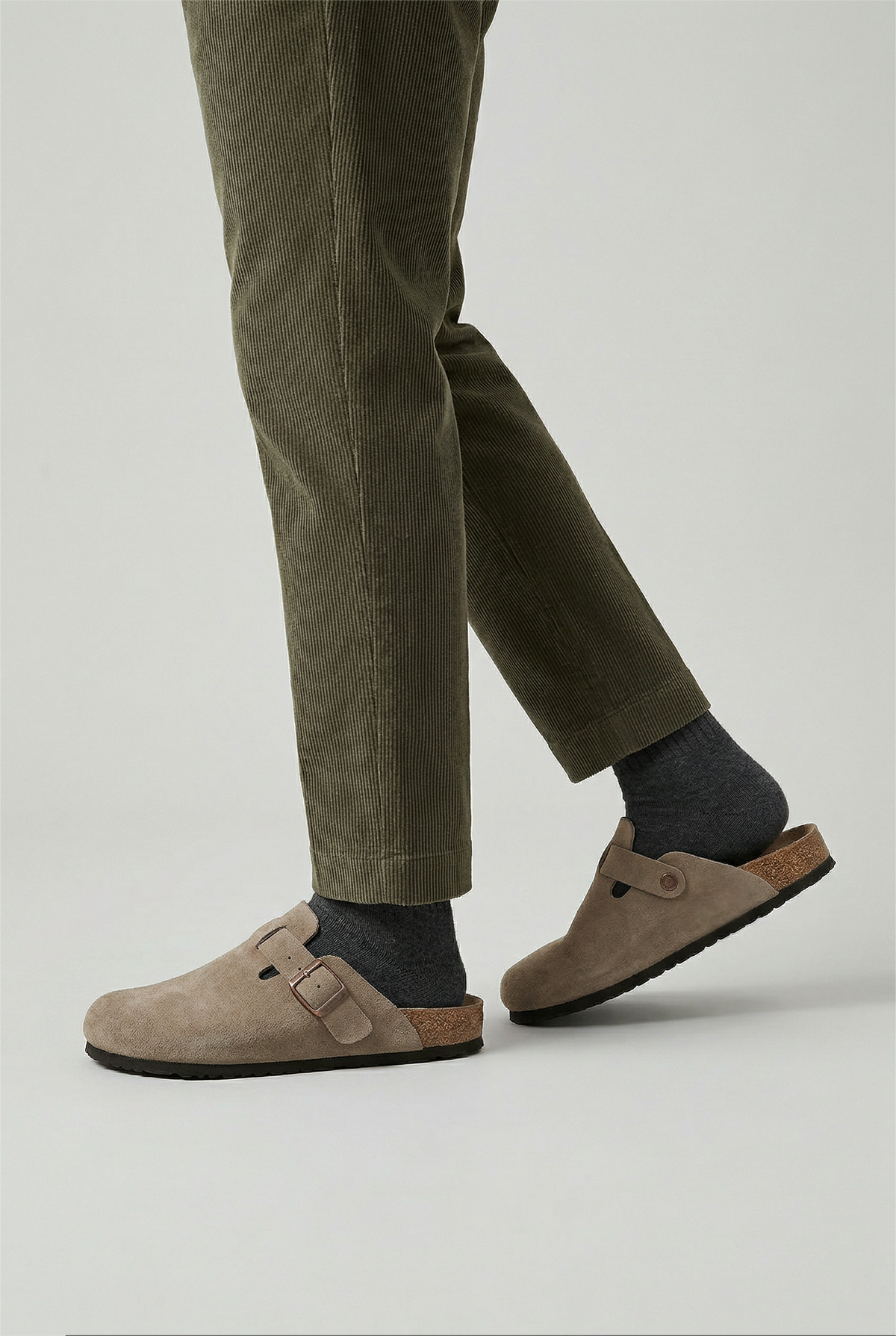 Men's Clogs | Comfort Slip On Beige