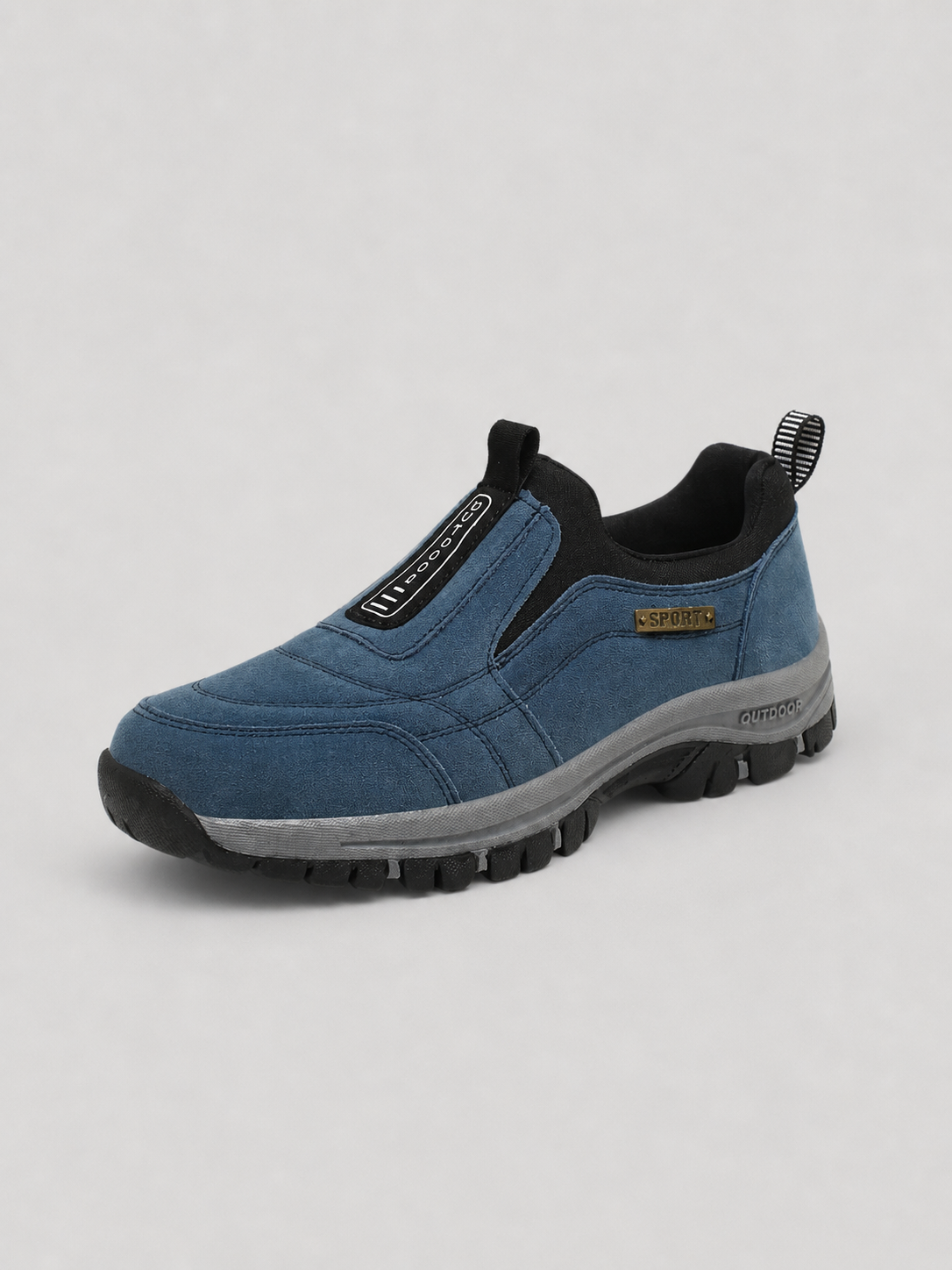 Men’s Comfort Slip-On Walking Shoes – Durable Outdoor Style