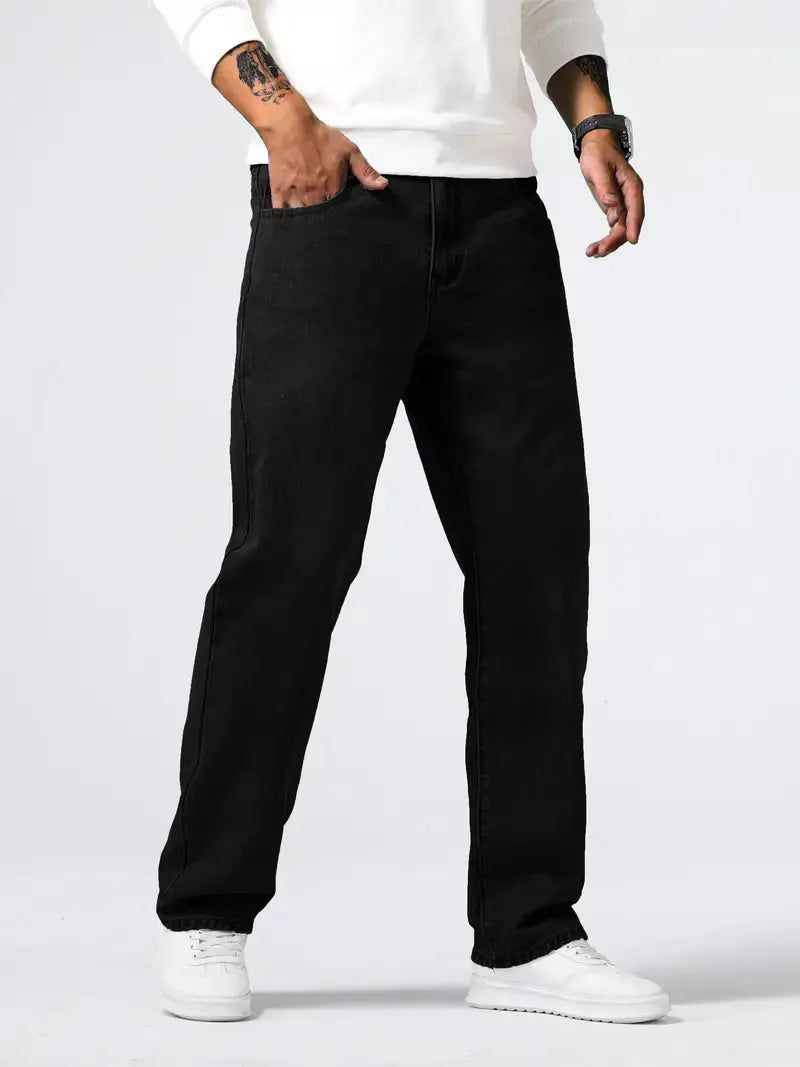 Men's Jeans Stretch Soft Fabric Comfortable Fit