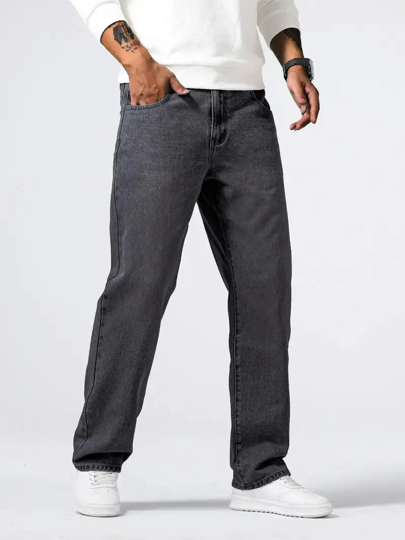 Men's Jeans Stretch Soft Fabric Comfortable Fit