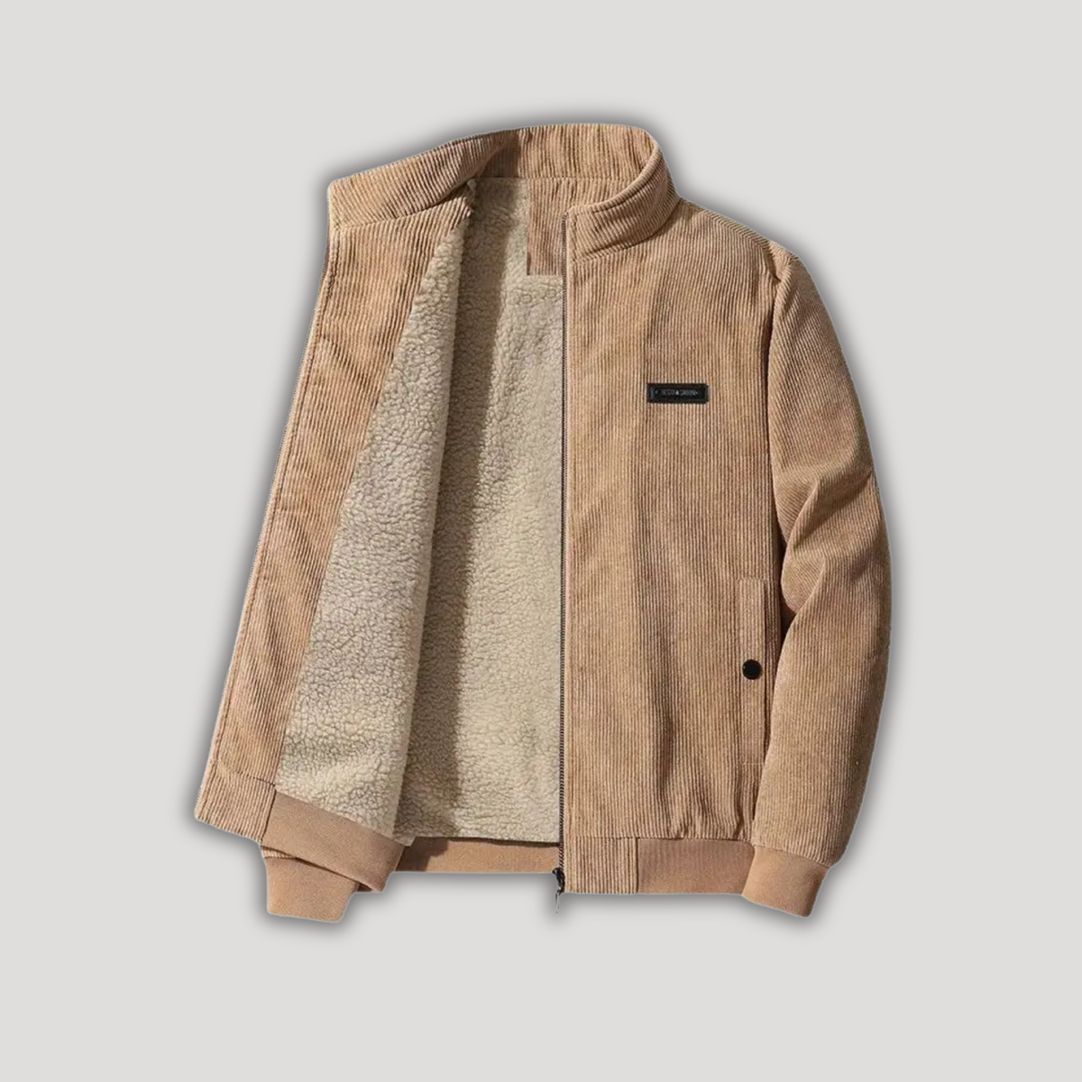 Udo | Cord Jacket with Fleece Lining