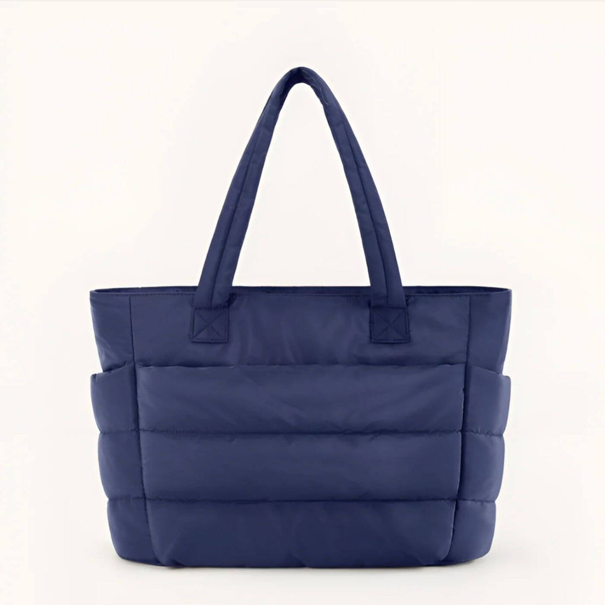 Women's Quilted Puffer Tote Bag – Large Lightweight Carryall
