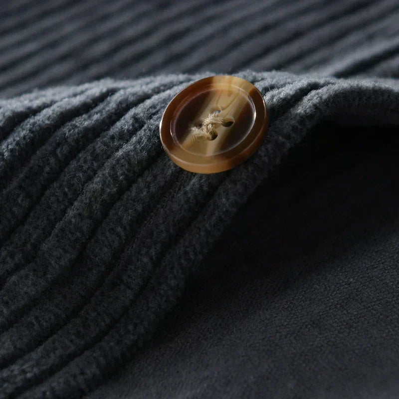 Men's Corduroy Long-Sleeve Shirt - Regular Fit