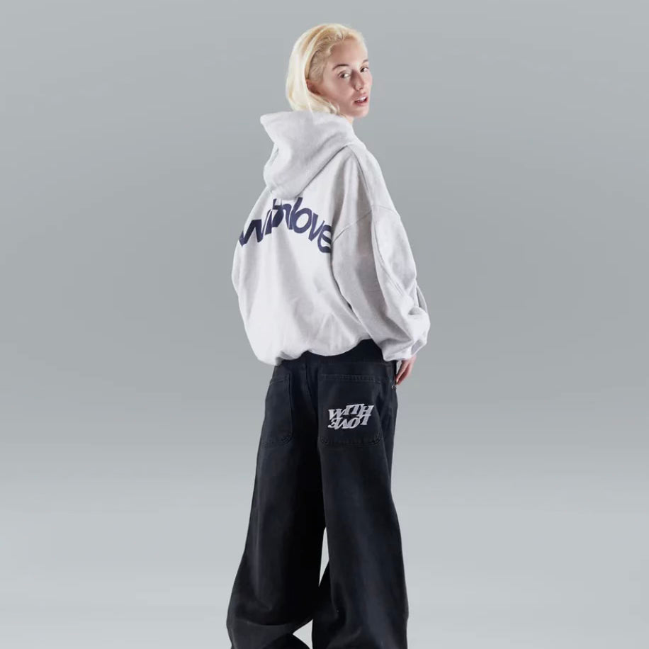 Unisex Printed Hoodie – Oversized Casual Sweatshirt