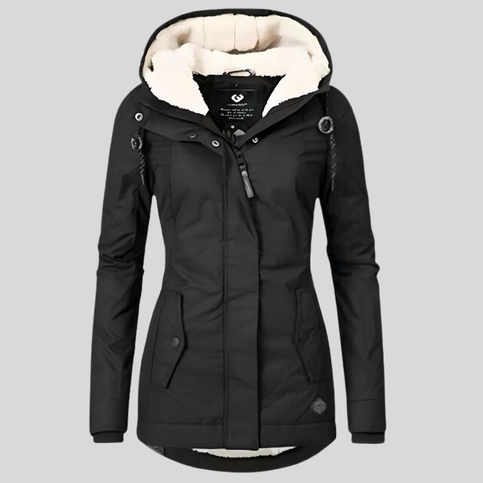 Women's Hooded Longline Jacket – Lightweight Everyday Coat