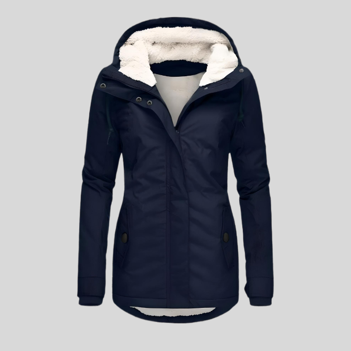 Women's Hooded Longline Jacket – Lightweight Everyday Coat