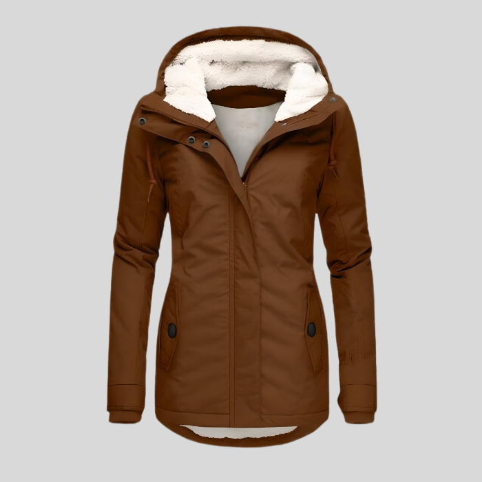 Women's Hooded Longline Jacket – Lightweight Everyday Coat