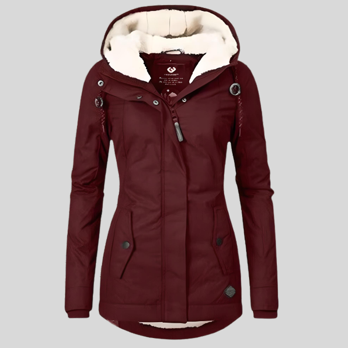 Women's Hooded Longline Jacket – Lightweight Everyday Coat