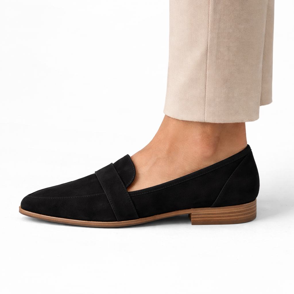 Women’s Orthopedic Soft Suede Loafers – Elegant Perfect Fit