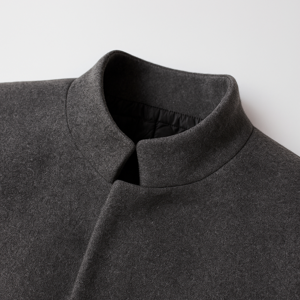 Men's Long Overcoat – Tailored Formal Winter Coat