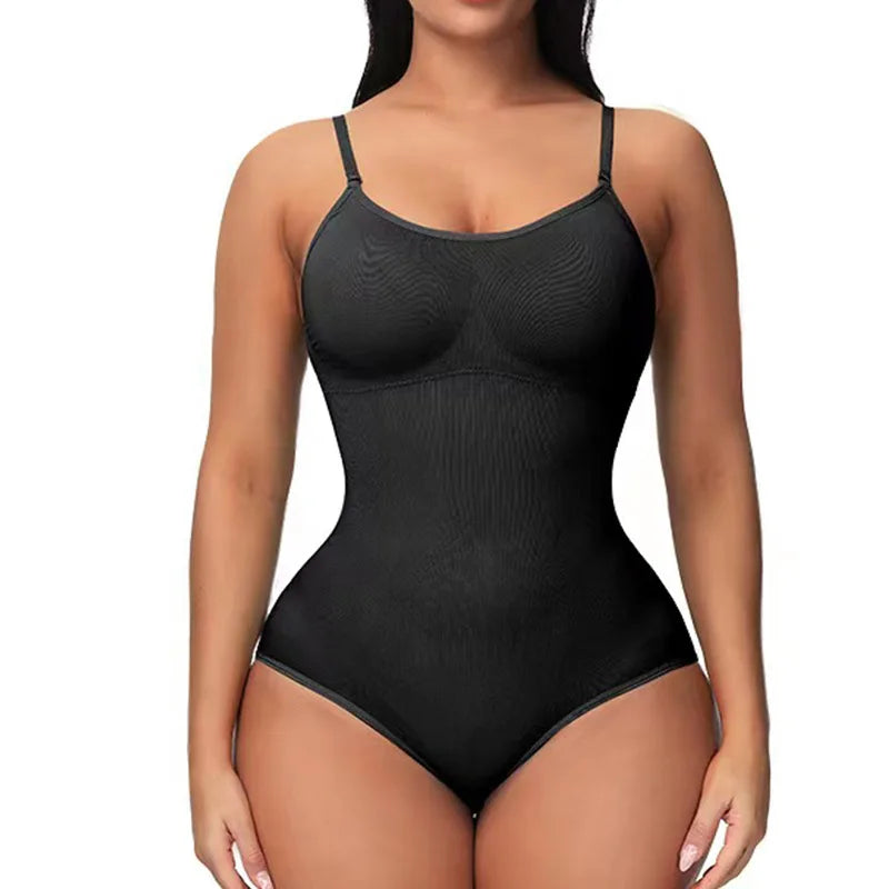 Women's Seamless Shapewear Bodysuit – Sculpting Support Design