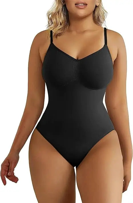 Women's Seamless Shapewear Bodysuit – Sculpting Support Design