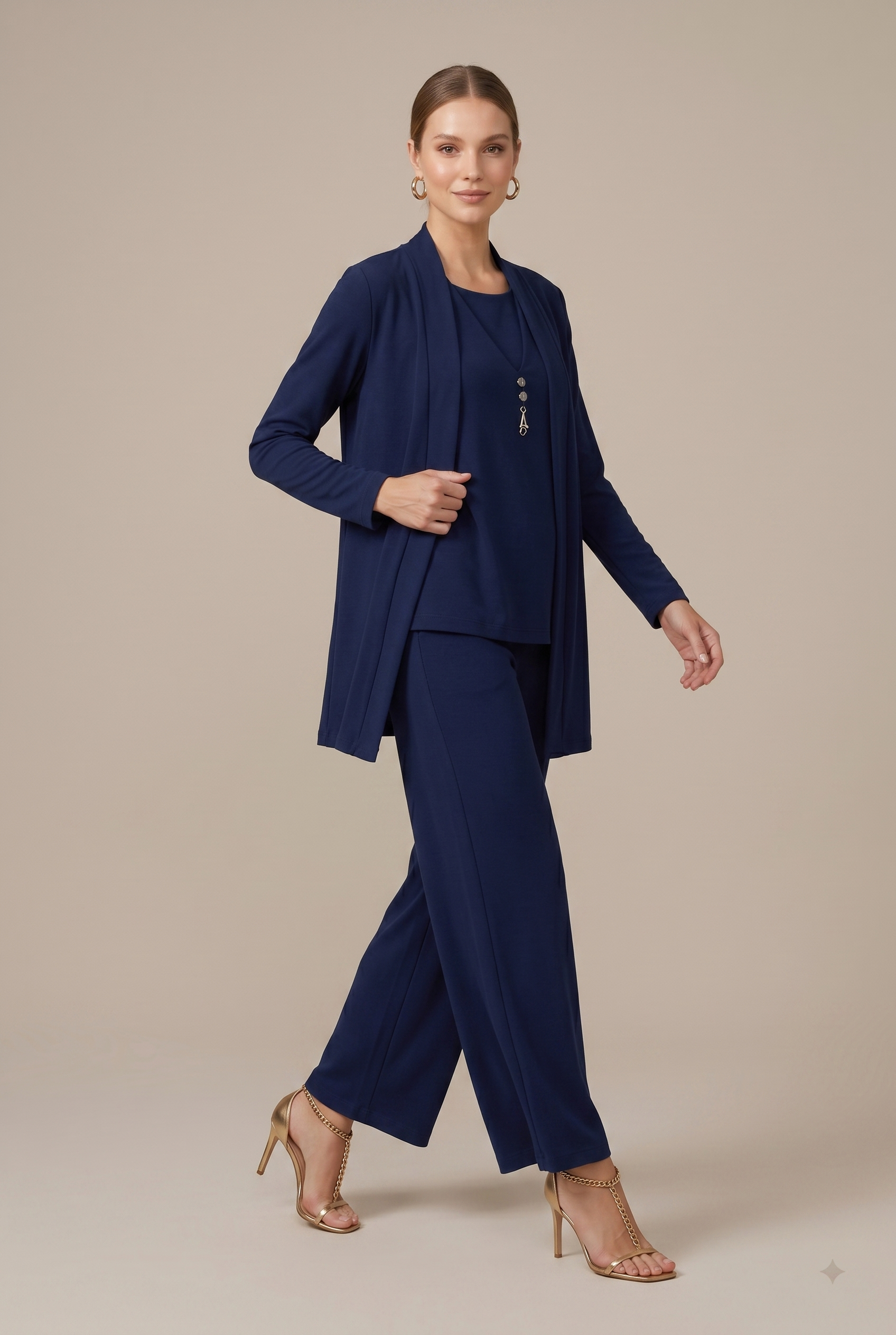 Women's Three-Piece Set Relaxed Fit