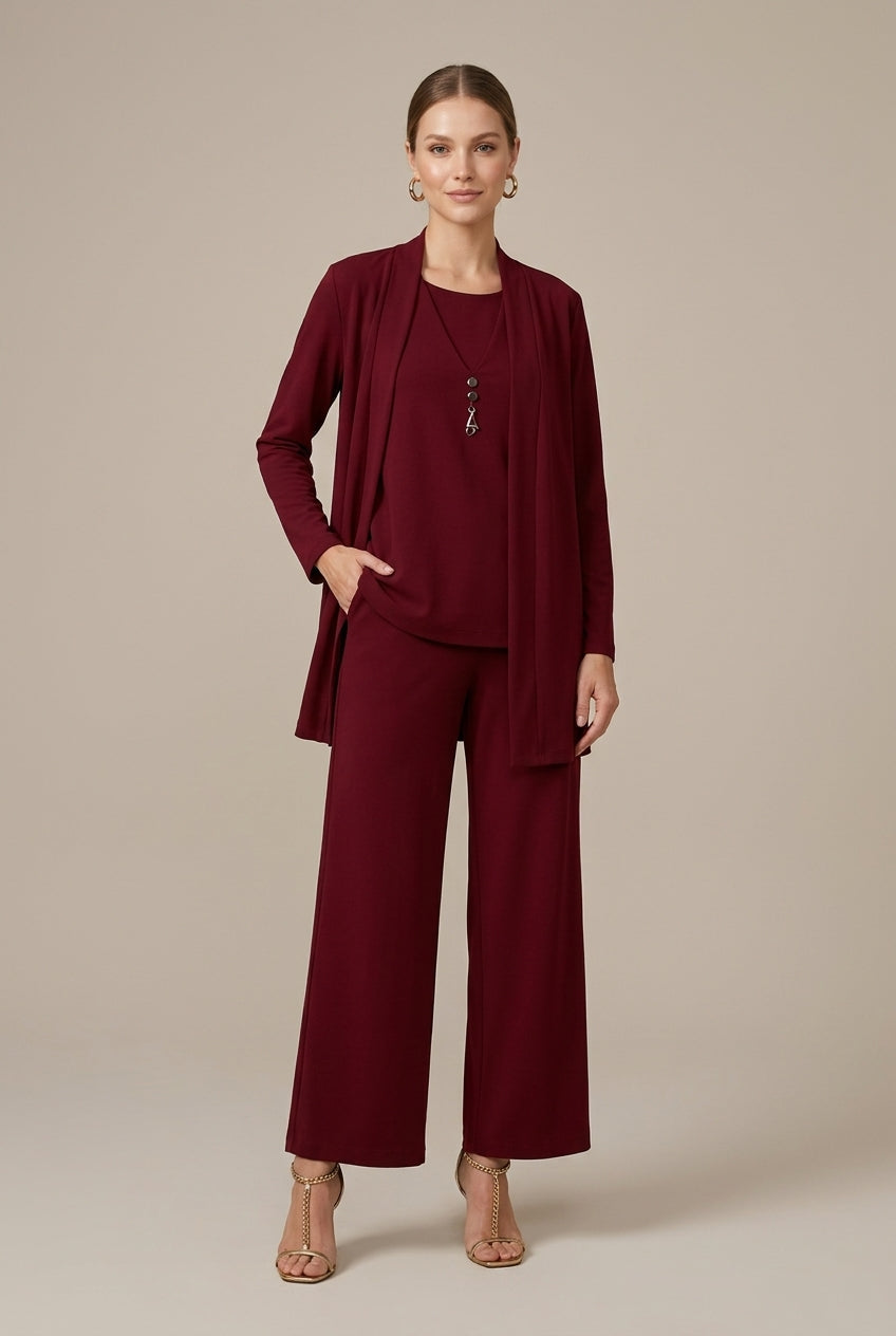 Women's Three-Piece Set Relaxed Fit