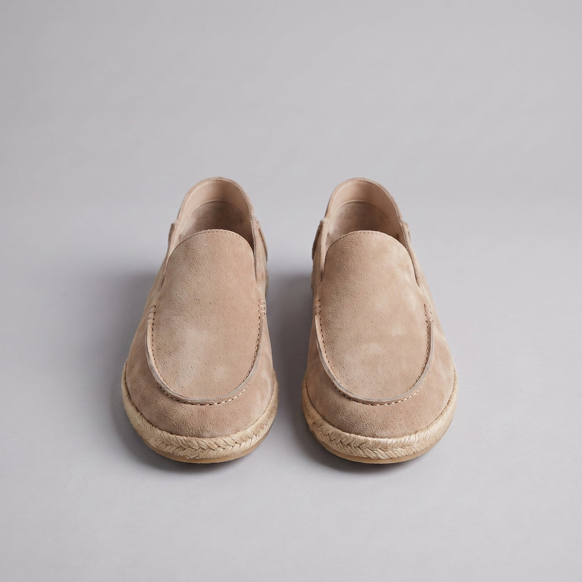 Men's Suede Espadrille Loafers – Smart Casual Slip-On Style