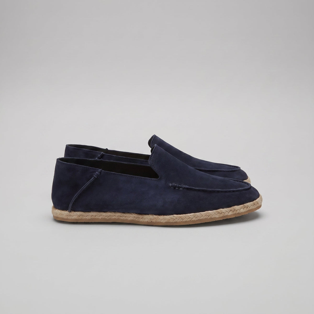 Men's Suede Espadrille Loafers – Smart Casual Slip-On Style