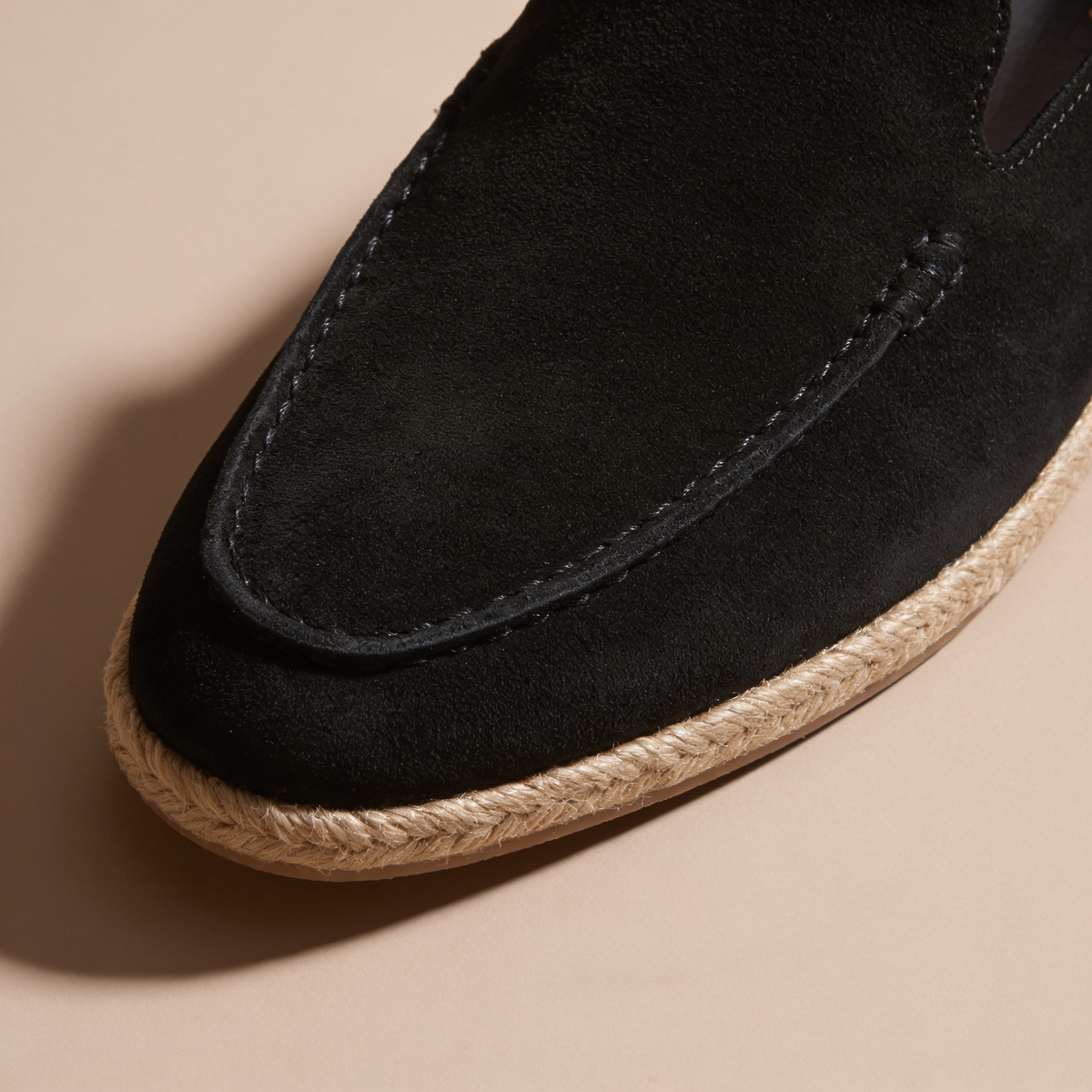 Men's Suede Espadrille Loafers – Smart Casual Slip-On Style