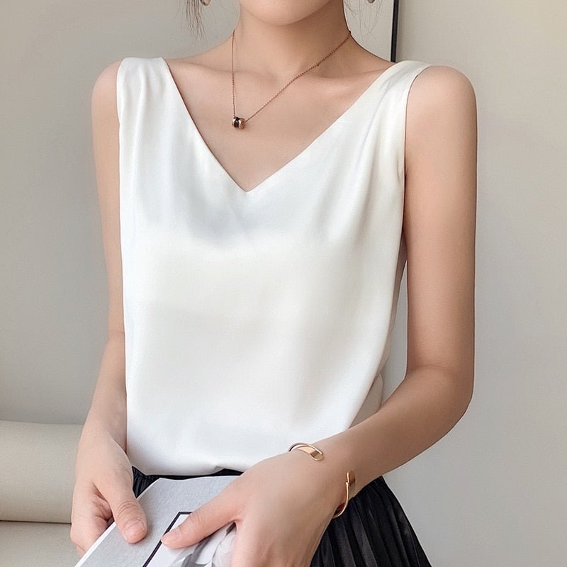 Elegant V-Neck Top for Women – Trigala