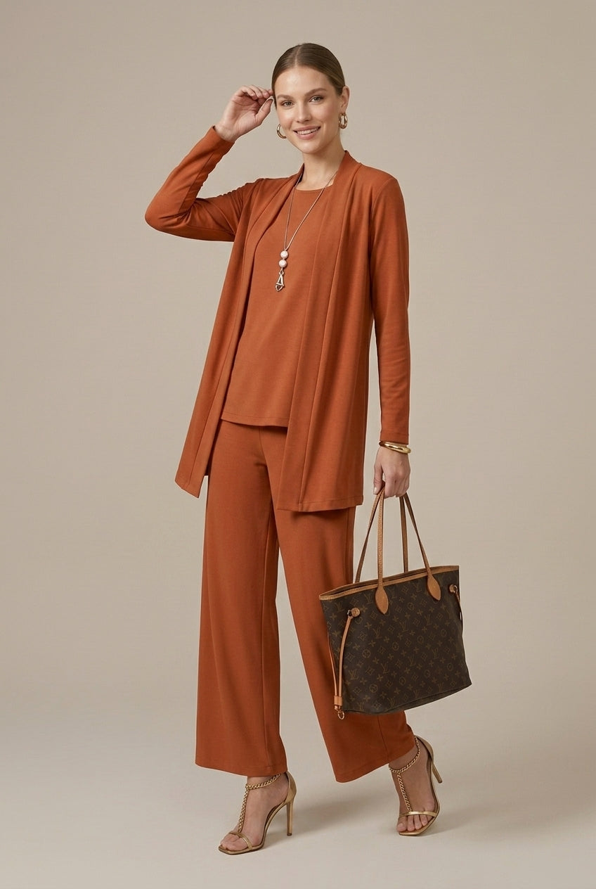 Women's Three-Piece Set Relaxed Fit