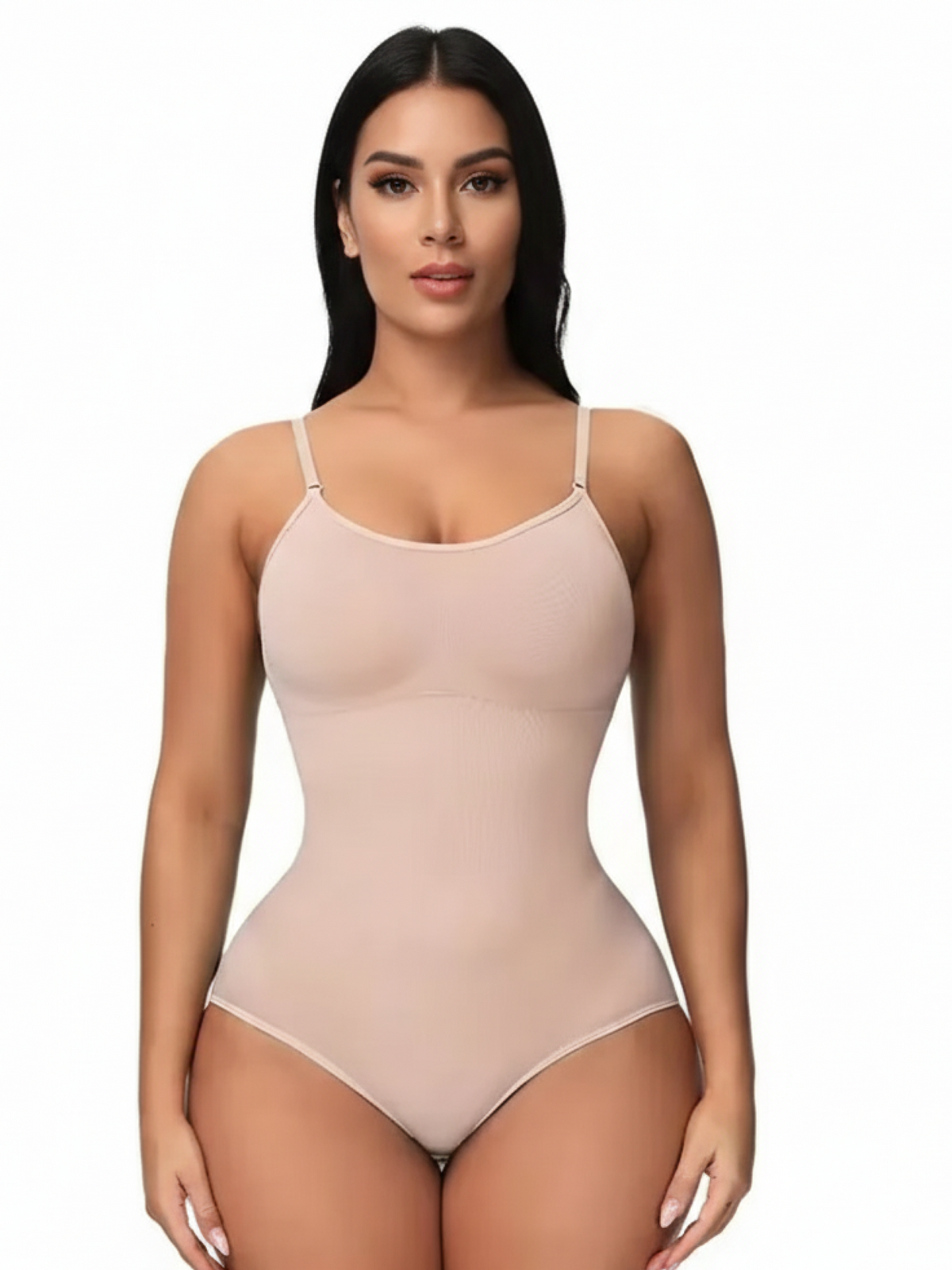 Women's Seamless Shapewear Bodysuit – Sculpting Support Design